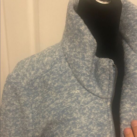 Banana Republic Light Blue Teddy Jacket A - Picture 3 of 9